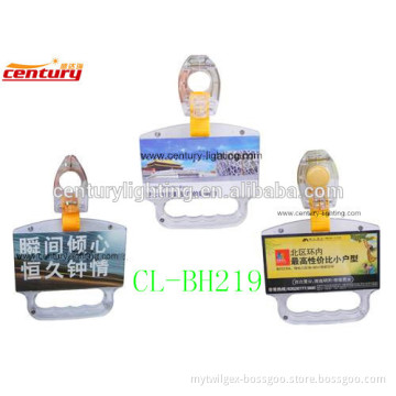advertising bus handle